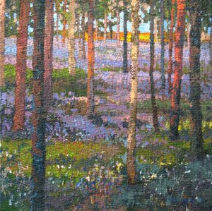 Tardo bosco di campanule, 2014